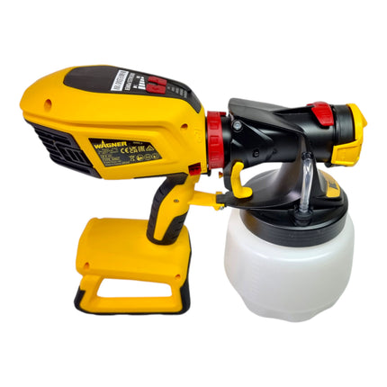 Wagner W600 FLEXiO Universal Sprayer akumulatorowy system natryskowy 18 V POWER FOR ALL Brushless ( 2420174 ) + akcesoria - bez akumulatora, bez ładowarki