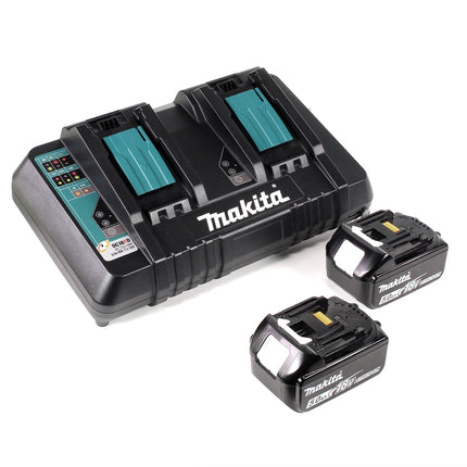 Makita DGA 900 PTKX2 Akku Winkelschleifer 36V 2x18V 230mm Brushless 2x Akku 5 0Ah Doppelladegeraet Ezynut Koffer 4 - toolbrothers