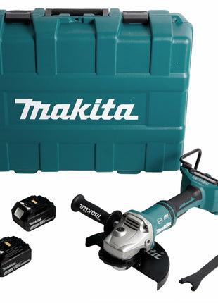 Makita DGA 900 GKX2 Akku Winkelschleifer 36V 2x18V 230mm Brushless 2x Akku 6 0Ah Ezynut Koffer ohne Ladegeraet 1 - toolbrothers