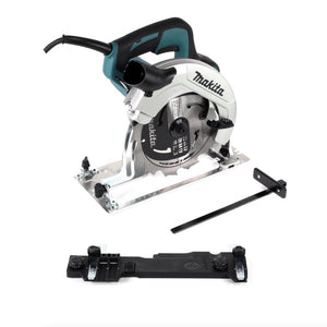 Makita HS 7611 Ręczna pilarka tarczowa 1600W 190 mm + tarcza pilarska z węglików spiekanych + adapter szyny prowadzącej C