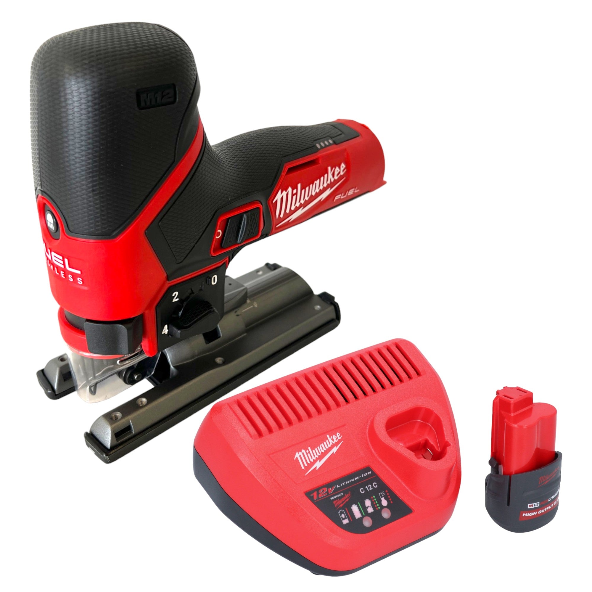 Milwaukee M12 FJS 251 Akku Stichsaege 12 V 22 mm Brushless 1x Akku 2 5 Ah Ladegeraet 0 - toolbrothers