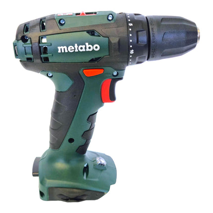 Metabo BS 18 akumulatorowa wiertarko-wkrętarka 18 V 48 Nm + 1x akumulator LiHD 5,5 Ah + pojemnik na bity + torba - bez ładowarki
