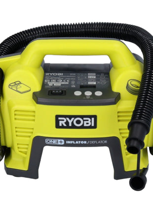 Compresor de batería RYOBI R18I-115 18 V 10,34 bar de presión + 1x batería 1,5 Ah + cargador