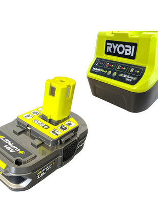 RYOBI OHT1850X-115 18 V ONE+ Akku Heckenschere Long Reach 50 cm + 1x Akku 1,5 Ah + Ladegerät