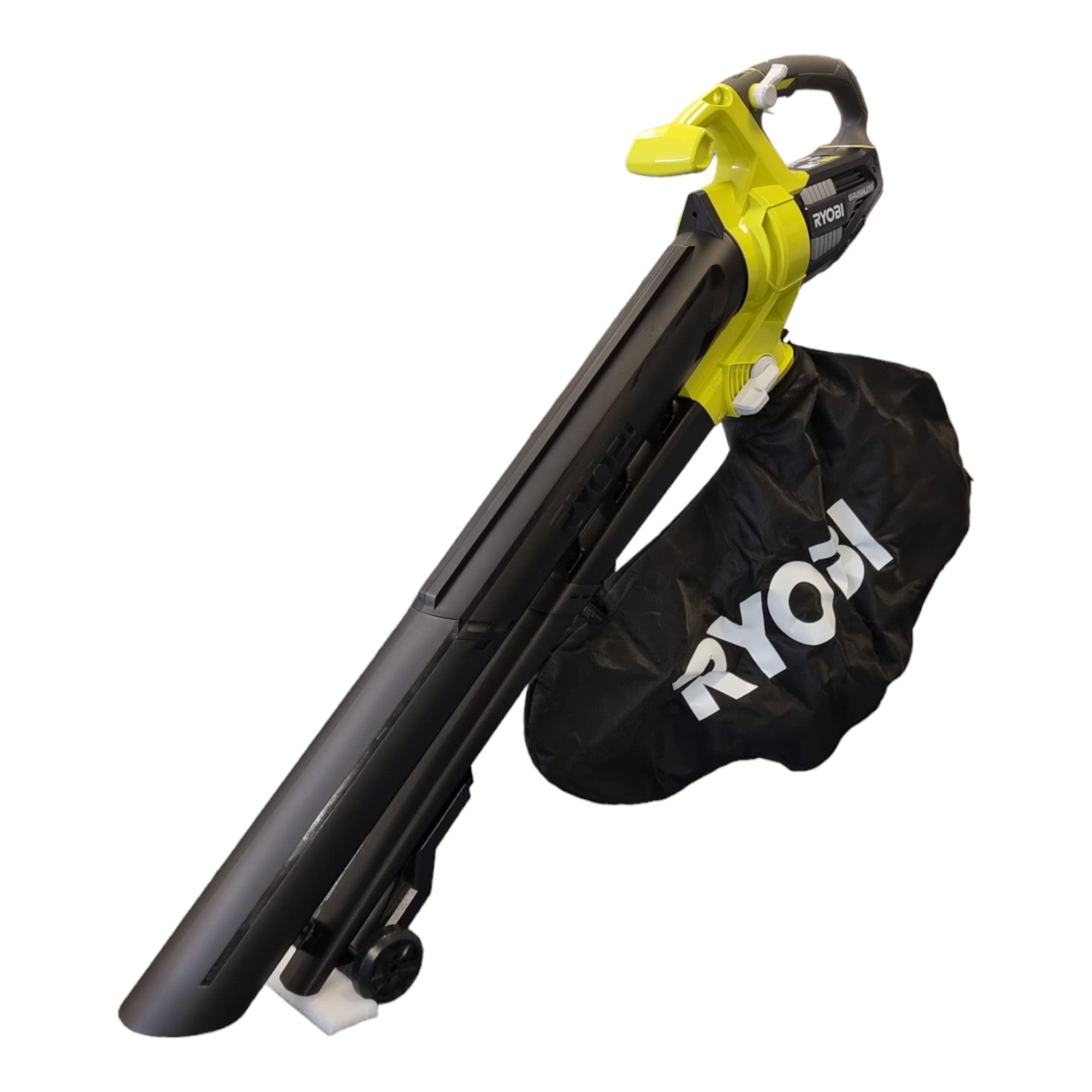 RYOBI OBV18 215 Akku Laubsauger 18 V ONE Brushless 7 56 m min 2x Akku 1 5 Ah Ladegeraet 1 - toolbrothers