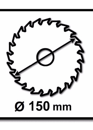 Makita MCCS15032E Specialized Sägeblatt für Metall HW 150 x 20 x 1,5 mm 32 Zähne ( B-47036 ) - Toolbrothers