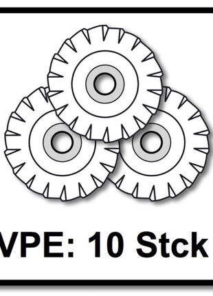 Fein WSG 17-125 PS 1700W Winkelschleifer 125mm + Schnellspannmutter Fixtec + 10x Fächerscheiben - Toolbrothers