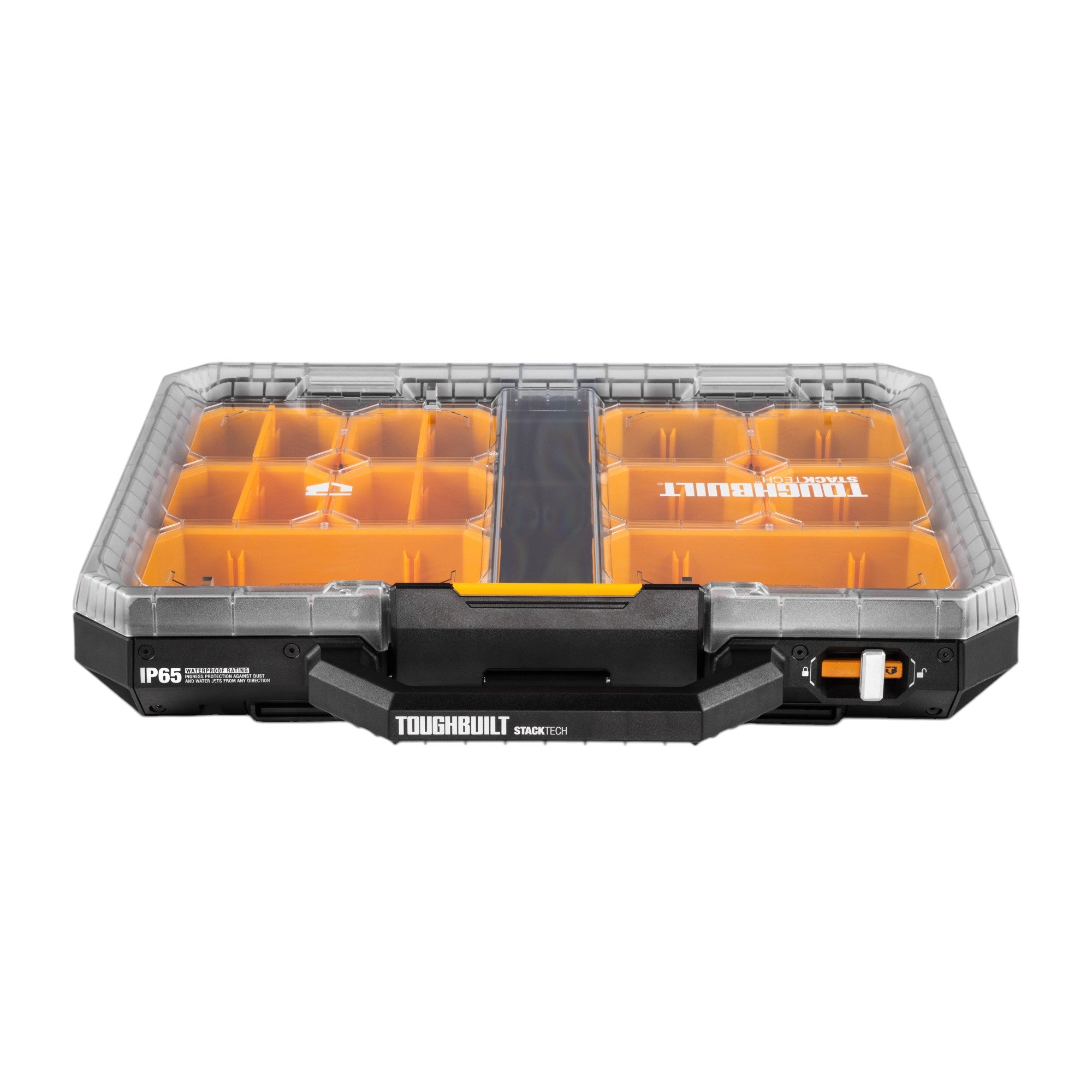 Toughbuilt STACKTECH TB B1 O 10 flacher Organizer 54 x 48 x 10 cm 10x Inlay 4x Trennwand 1 - toolbrothers