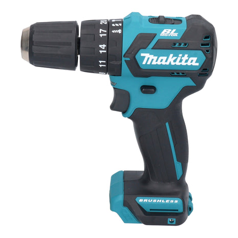 Taladro percutor inalámbrico Makita HP 332 DZE 12 V máx. 35 Nm sin escobillas + estuche - sin batería, sin cargador