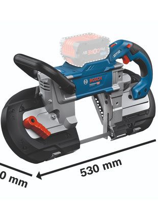 Bosch GCB 18V-127 Professional Akku Bandsäge 18 V 127 x 127 mm Brushless Solo ( 06012B7000 ) - ohne Akku, ohne Ladegerät