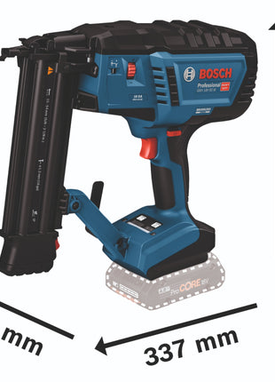 Bosch GNH 18V-50 M Clavadora profesional para madera a batería 18 V 1,2 x 16 - 50 mm sin escobillas (0601482400) Solo - sin batería, sin cargador