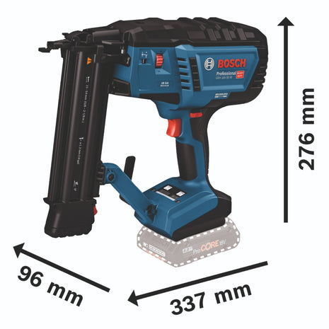 Bosch GNH 18V-50 M Professional Akku Holznagler 18 V 1,2 x 16 - 50 mm Brushless ( 0601482400 ) Solo - ohne Akku, ohne Ladegerät