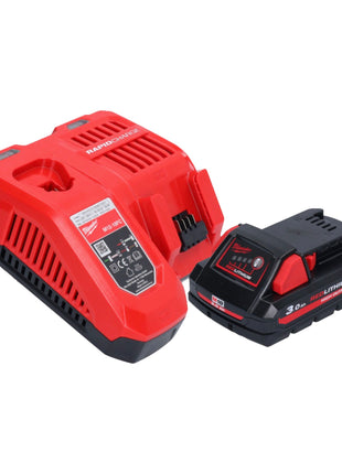 Milwaukee M18 ONEFLT-301X outil de réglage des boulons à bague de verrouillage de batterie 18 V 4,8 / 6,4 / 9,53 mm + 1x batterie 3,0 Ah + chargeur + boîtier HD