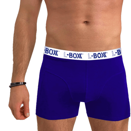 L-Boxx męska koszulka polo navy / white rozmiar S