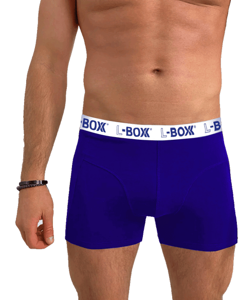 L-Boxx męska koszulka polo navy / white rozmiar S