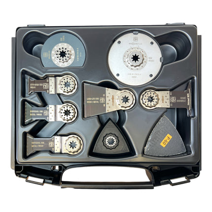 Fein Multimaster MM 500 Plus narzędzie wielofunkcyjne 350 W Starlock Plus Black Edition ( 72297561000 ) + 33 szt. akcesoriów + L-Boxx