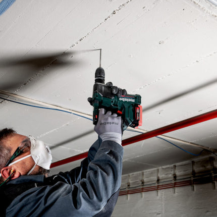 Metabo PowerMaxx BH 12 BL 16 akumulatorowa wiertarko-wkrętarka bezszczotkowa 12 V 1,3 J SDS-Plus + walizka ( 600207860 ) - bez akumulatora, bez ładowarki