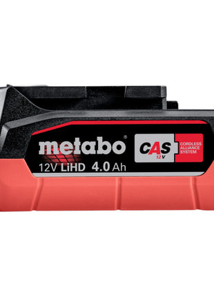 Akumulator Metabo LiHD 12 V 4,0 Ah / 4000 mAh Li-Ion ze wskaźnikiem poziomu naładowania ( 625349000 )