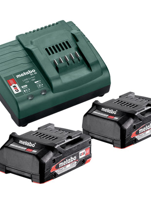 Perceuse-visseuse sans fil Metabo BS 18 L 18 V 50 Nm (602321500) + 2x batteries 2,0 Ah + chargeur + Metabox