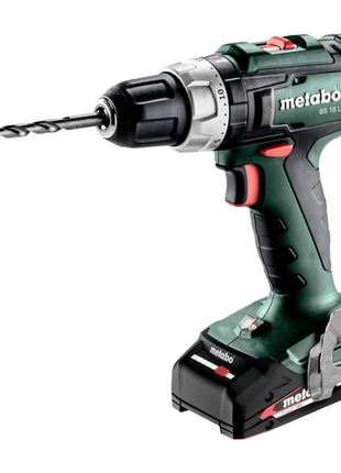 Perceuse-visseuse sans fil Metabo BS 18 L 18 V 50 Nm (602321500) + 2x batteries 2,0 Ah + chargeur + Metabox