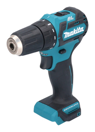 Taladro atornillador inalámbrico Makita DF 332 DSM1E 12 V máx. 35 Nm sin escobillas + 1x batería 4,0 Ah + cargador + estuche