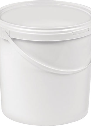 Seau ( 9000450006 ) 10 l plastique, qualité alimentaire blanc Ø 250 mm hauteur 265 mm