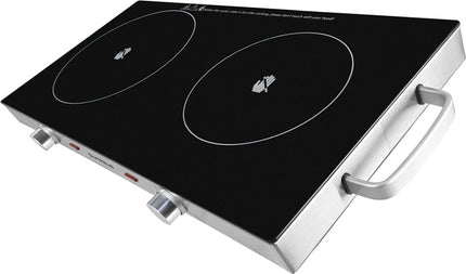 Szklano-ceramiczna podwójna płyta grzewcza COOK 4010 ( 4000896641 ) 1800 W1000 W