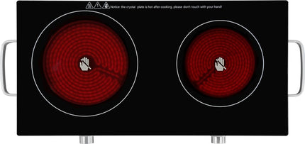 Szklano-ceramiczna podwójna płyta grzewcza COOK 4010 ( 4000896641 ) 1800 W1000 W