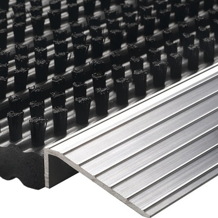 Wycieraczka aluminiowa (9000471289) czarny/srebrny PP/aluminium