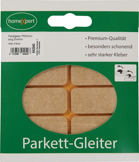 Parkettgleiter Premium ( 3000271032 ) 20 x 40 mm selbstklebend