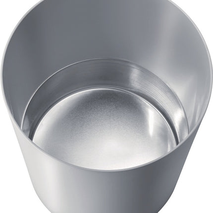 Kosz na śmieci ( 9000468438 ) 13 l H300xØ245 mm ognioodporny srebrny