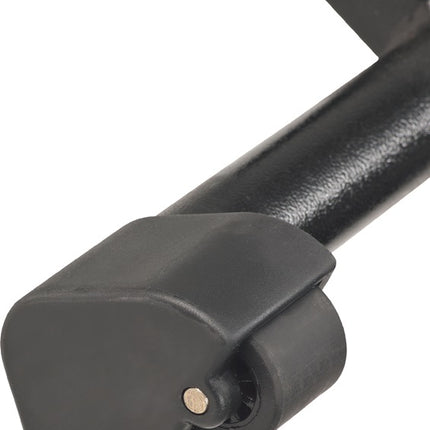 Pomoc do stania (9146454650) sztuczna skóra rurka stalowa czarna