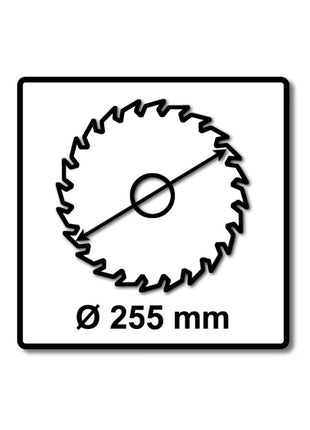 Makita Tischkreissäge 2704 1650 W mit Winkeleinstellung + Sägeblatt 260 mm 40 Zähne + Makita MAKBLADE Kreissägeblatt für Holz 48 Zähne - Toolbrothers