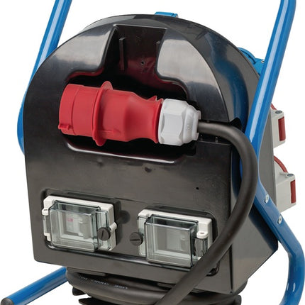 Plastikowy rozdzielacz zasilania ( 4000873994 ) Wtyczka zasilająca CEE 400V / 32A, 5-stykowa wtyczka zasilająca