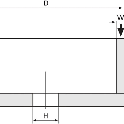 Koło kielichowe Tyrolit ( 4000869873 ) 100 mm otwór 20 mm