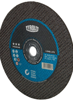 Disco de corte Tyrolit PREMIUM LONGLIFE (8000757548) D125x1mm 41 F orificio recto 22,23 mm