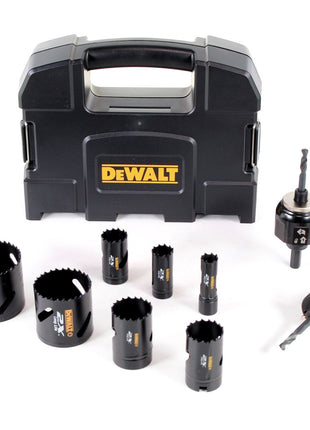 DeWalt DT 8273 L-QZ Elektriker EXREME Lochsägen Set 11 tlg. im Transportkoffer - Toolbrothers