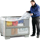 Worek z klinem bocznym ( 9000451015 ) HD-PE naturalnie mętny 25 µm