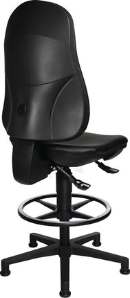 Krzesło obrotowe Topstar Point 70 C (9000454323) ślizgacze podłogowe + stopka 590-840 mm