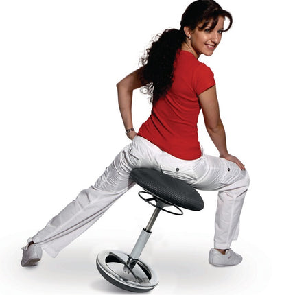 Taboret Topstar ( 9103482820 ) z pierścieniem na nogi Regulacja wysokości siedziska 440-570 mm