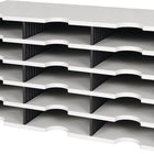 taca do sortowania styro Trio ( 9000493277 ) 15 przegródek styropian szary/czarny