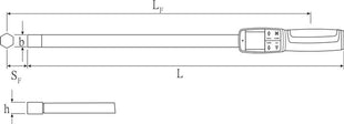 Klucz kątowy/momentowy Stahlwille 714/1 ( 8000332362 ) 1 - 10 Nm