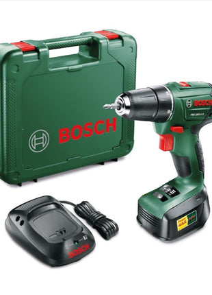 Bosch Heimwerker PSR 1800 Li-2 Akku Bohrschrauber 18V 38Nm + 1x Akku 1,5Ah + Ladegerät + Koffer ( 06039A3100 ) - Toolbrothers