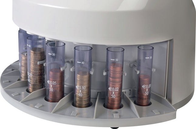 Liczarka i sorter monet Safescan (9000486805) z walidatorem monet