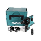 Makita DHR 281 GJ Brushless Akku Bohrhammer 28 mm 2x 18 V für SDS-PLUS mit Schnellwechselfutter im Makpac + 2x 6,0 Ah Akku - ohne Ladegerät - Toolbrothers