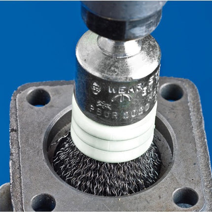 Szczotka PFERD PBUR INOX ( 8000432670 ) Ø 13 mm grubość drutu 0,2 mm 15000 min-¹