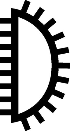 PFERD Tarnik do drewna DIN 7263 C ( 4000840390 ) Długość 250 mm Przekrój 25 x 8,5 mm 2K-Ergo