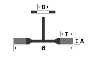 cepillo redondo osborn (8000427971) Ø 75 mm 6 mm espesor de alambre 0,5 mm 20000 rpm