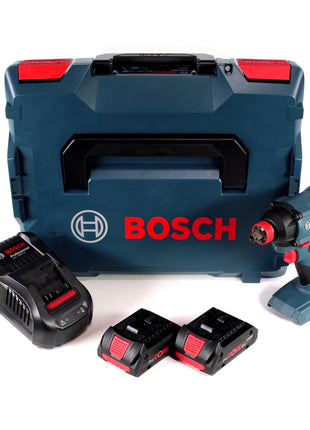 Bosch GDX 18 V-180 18 V Li-Ion Akku Drehschlagschrauber mit 180 Nm in L-Boxx + 2 x 4,0 Ah ProCore Akku + Ladegerät - Toolbrothers