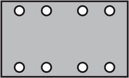 Klingspor samoprzylepne taśmy szlifierskie PS 33 CK ( 4000841820 ) GLS 18 Ziarnistość 40 Liczba otworów 8